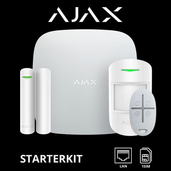 Hệ thống báo trộm cao cấp Châu Âu Ajax Starter Kit