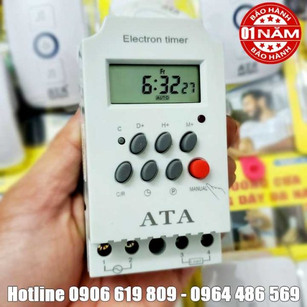 Công tắc hẹn giờ timer ATA AT-17C